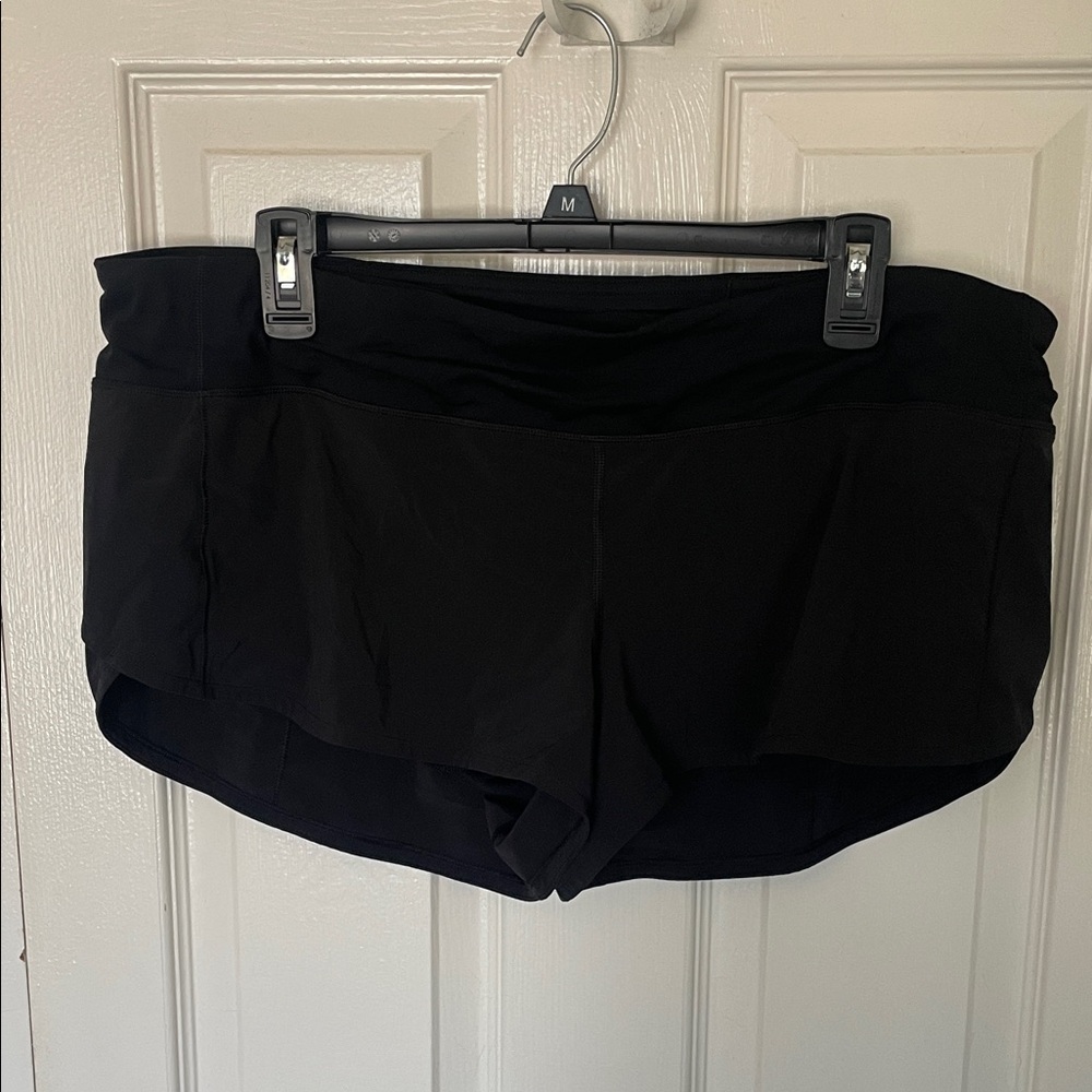 Black Women's Lululemon Active Shorts